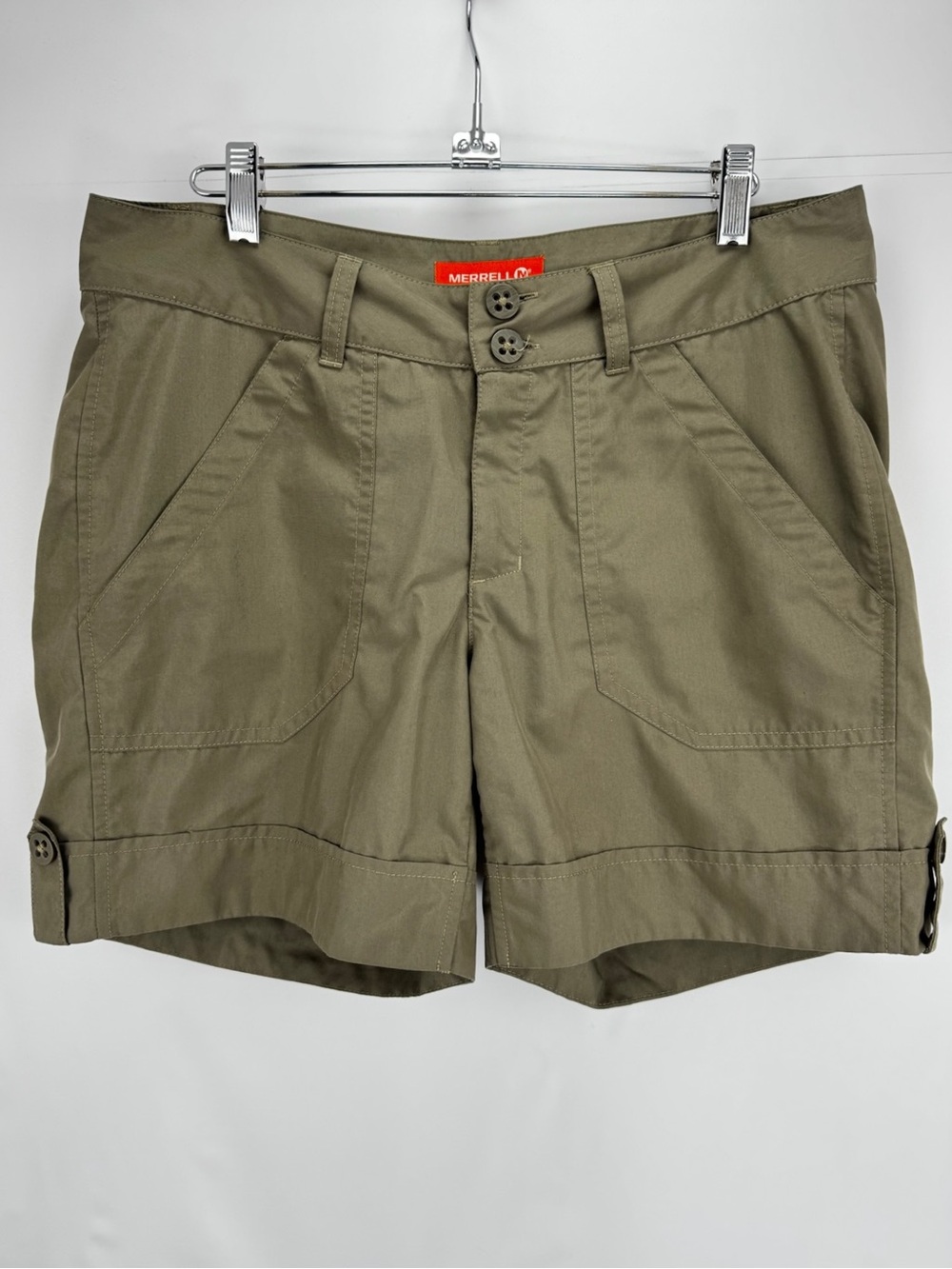 Merrell Olive Green Utility Shorts